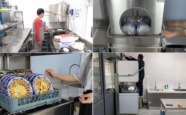 Thực tế khách hàng sử dụng máy rửa bát công nghiệp của Mayruabatchen.com Thực tế khách hàng sử dụng máy rửa bát công nghiệp của Mayruabatchen.com