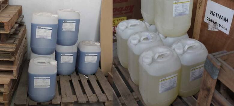 Sử dụng dung dịch chuyên dụng