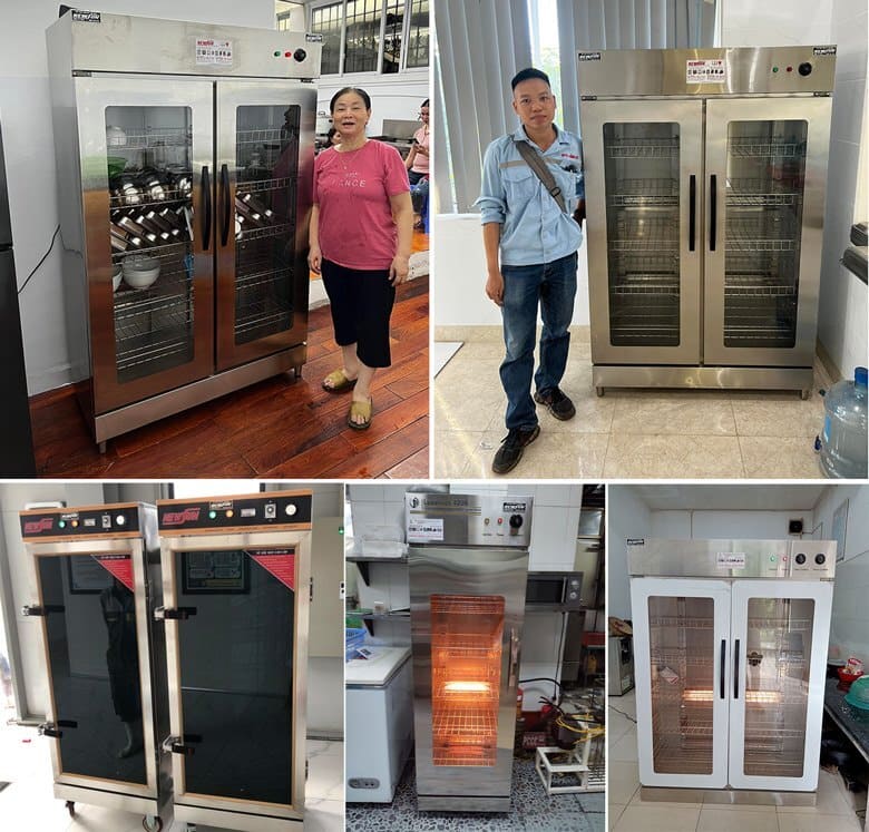 Các loại tủ sấy bát đĩa công nghiệp ở Huế